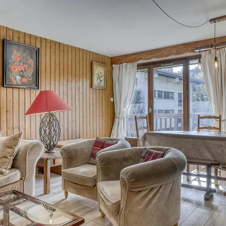 3 A Avec Parking Et Wifi, Pres Du Centre - Fr-1-453-3 Apartmán Megève